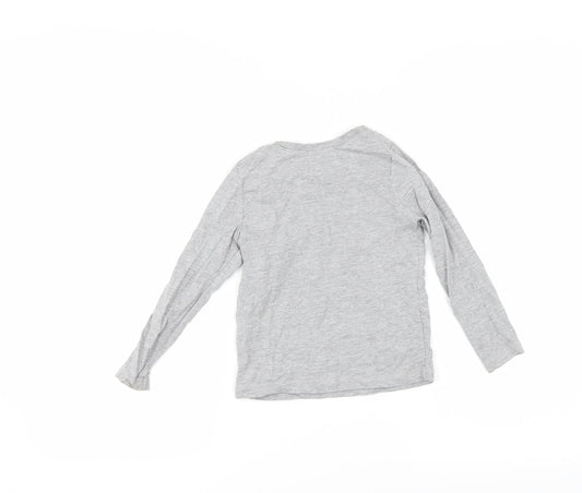 George Boys Grey   Basic T-Shirt Size 3-4 Years  - awesome