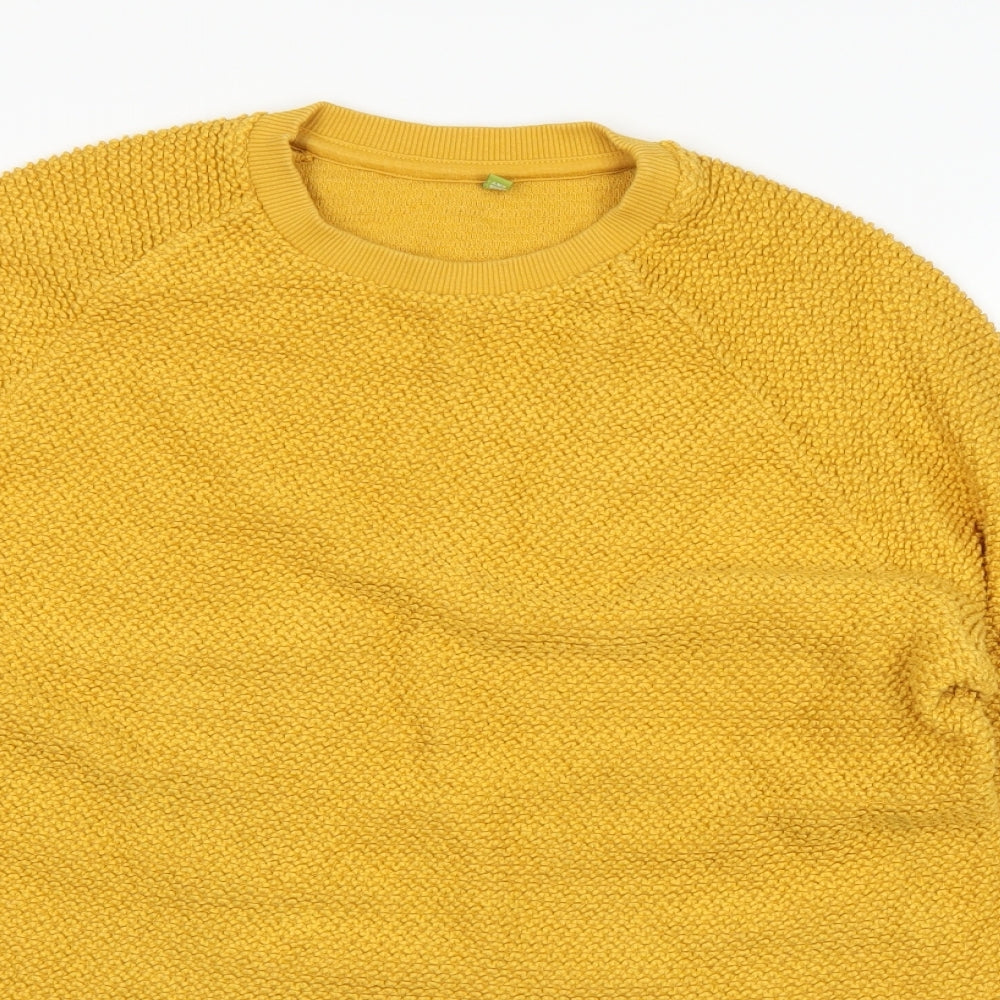 Preworn Womens Yellow   Pullover Jumper Size M