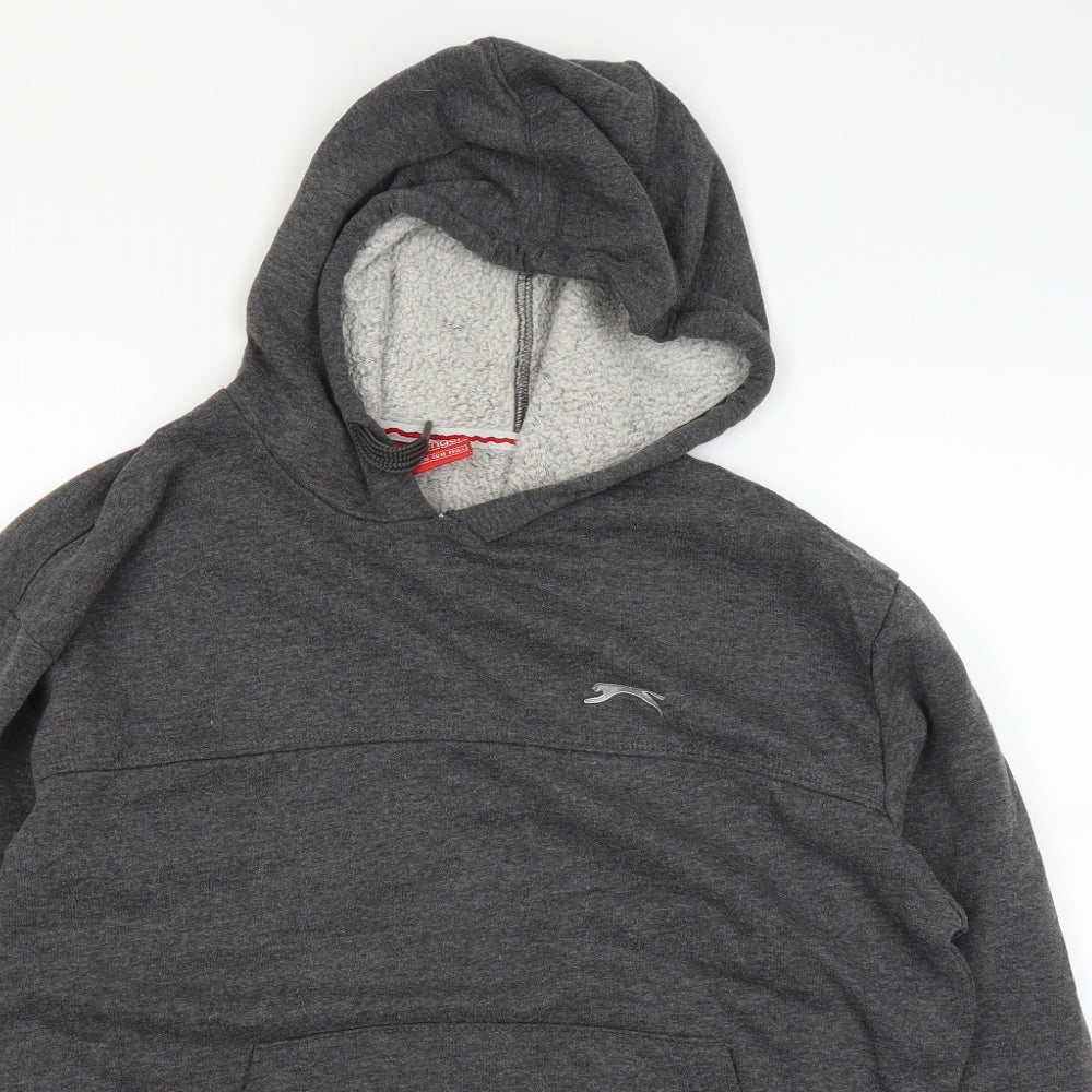 slagenger Womens Grey   Pullover Hoodie Size M