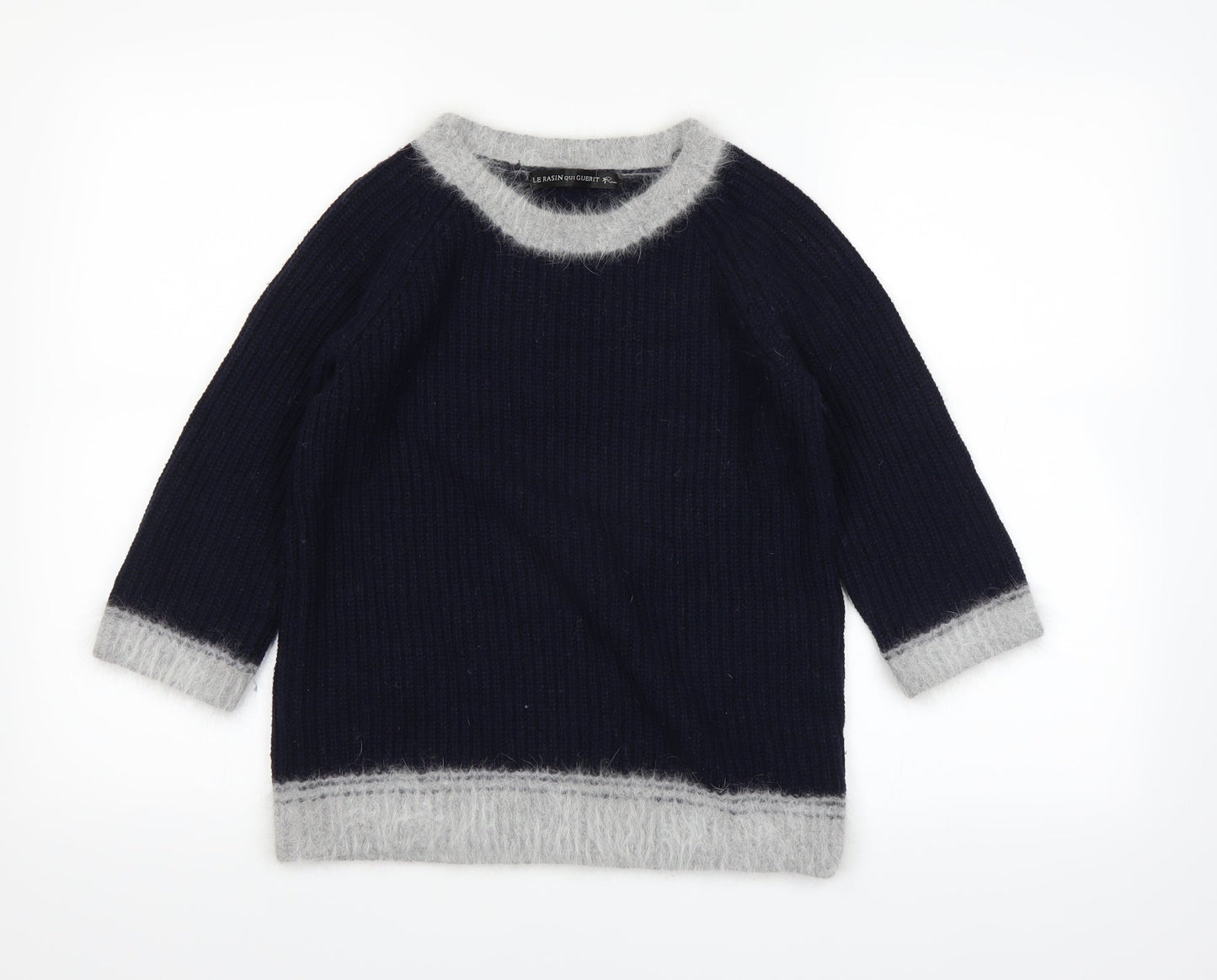 LE RASIN Womens Blue   Pullover Jumper Size S