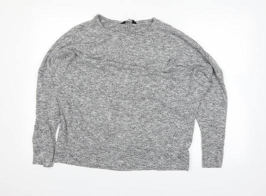 Dorothy Perkins Womens Grey   Pullover Jumper Size 16