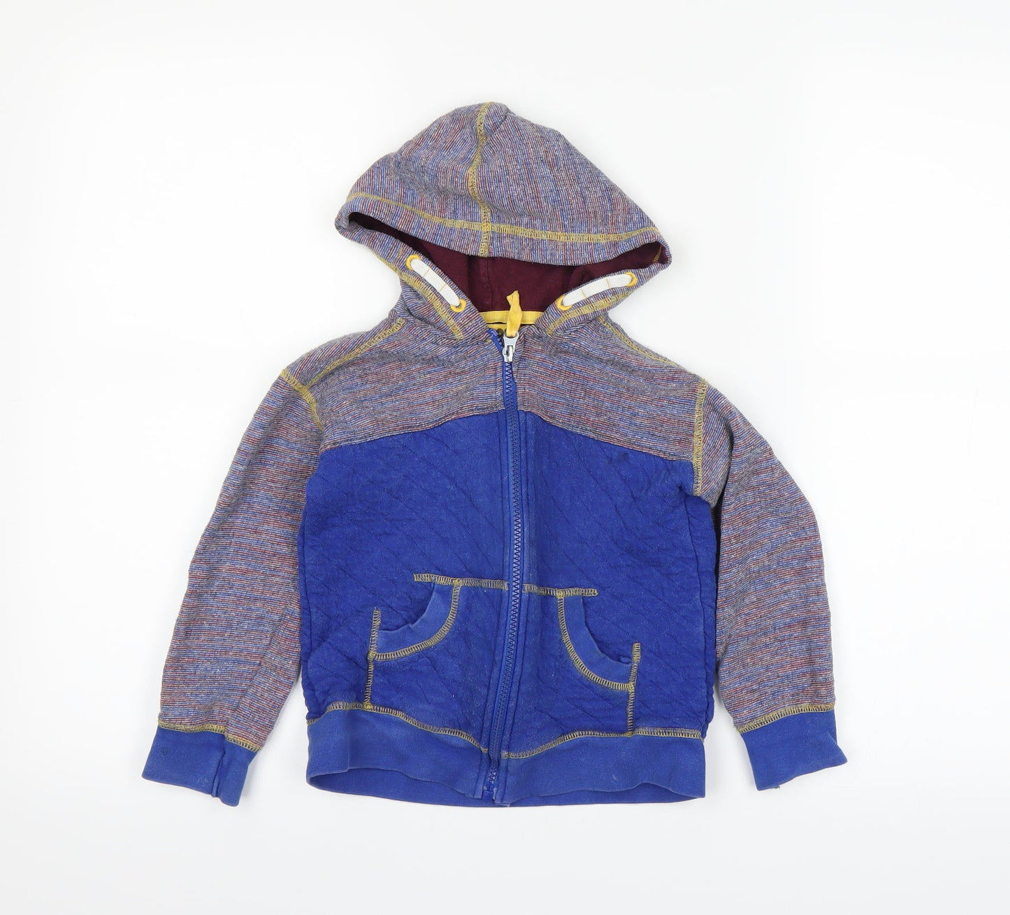 VROOM VROOM Boys Grey   Full Zip Hoodie Size 5-6 Years