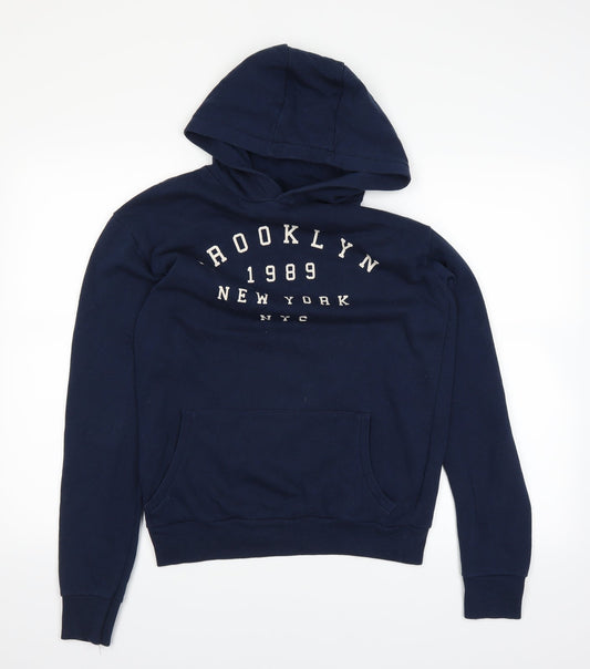 Primark Womens Blue   Pullover Hoodie Size XS