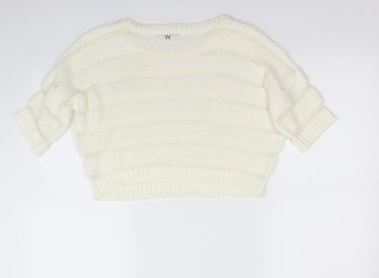 River Island Womens Beige   Pullover Jumper Size 8