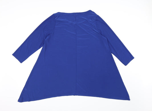 Styled By... Womens Blue   A-Line  Size L