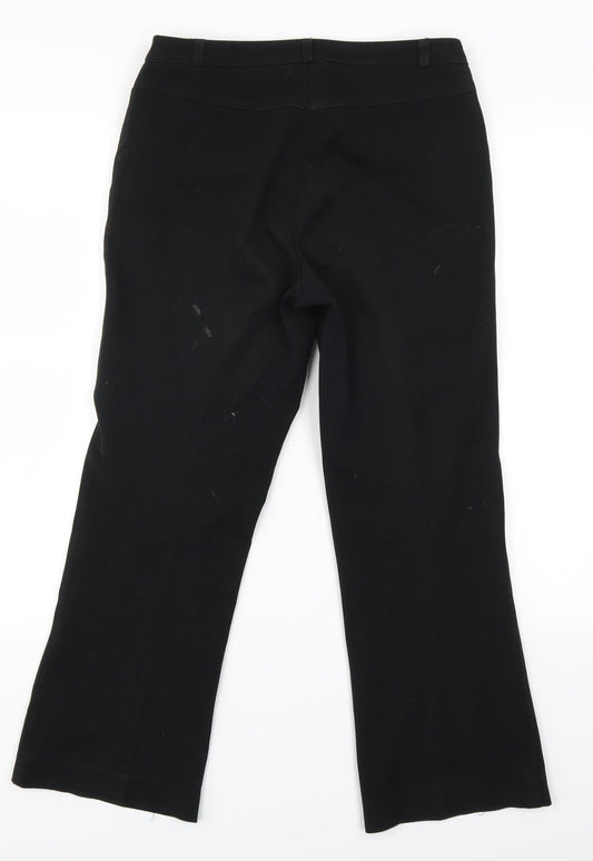 Preworn Womens Black   Cropped Jeans Size 28 in L24 in