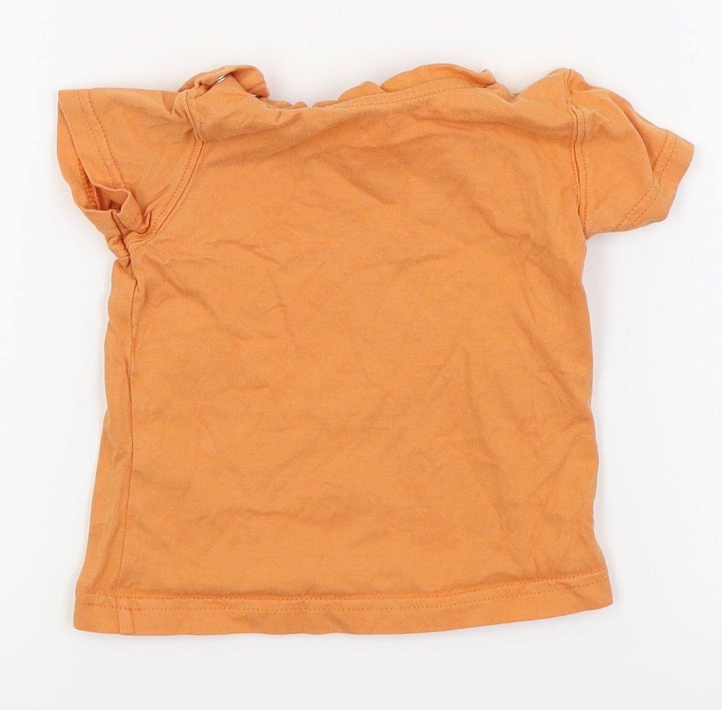 Nutmeg Boys Orange   Basic Polo Size 9-12 Months