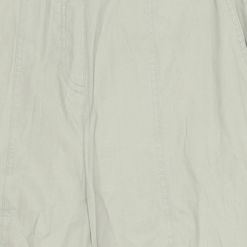 BM Womens White   Capri Trousers Size 12  - 3/4 leg
