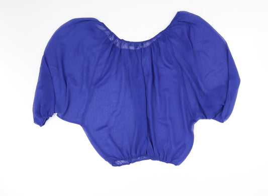 ASOS Womens Blue   Basic Blouse Size 8