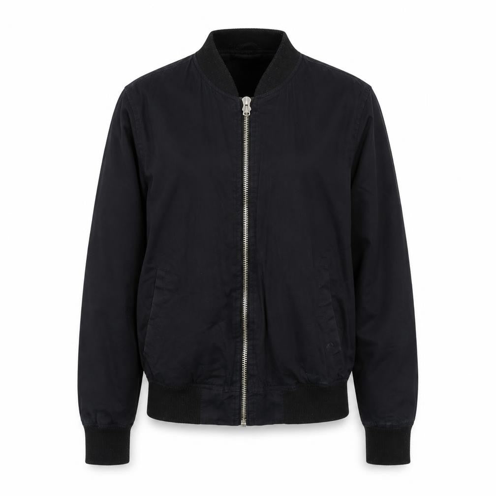Front view of Cedarwood State state women’s black jacket, size S