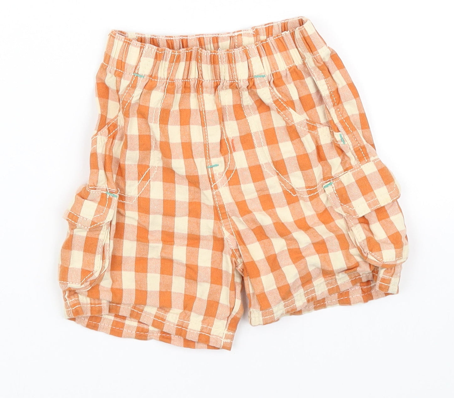 Primark  Orange   Cropped Jeans Size 9-12 Months