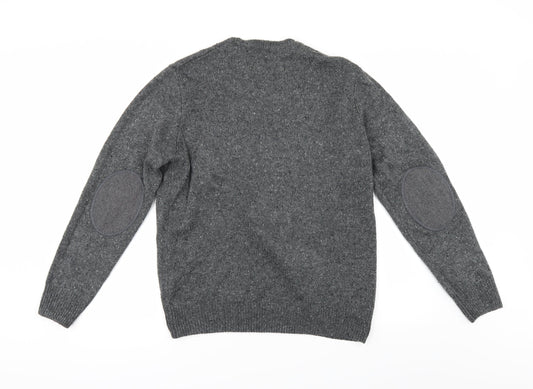 Cedar Wood State Mens Grey   Pullover Jumper Size L