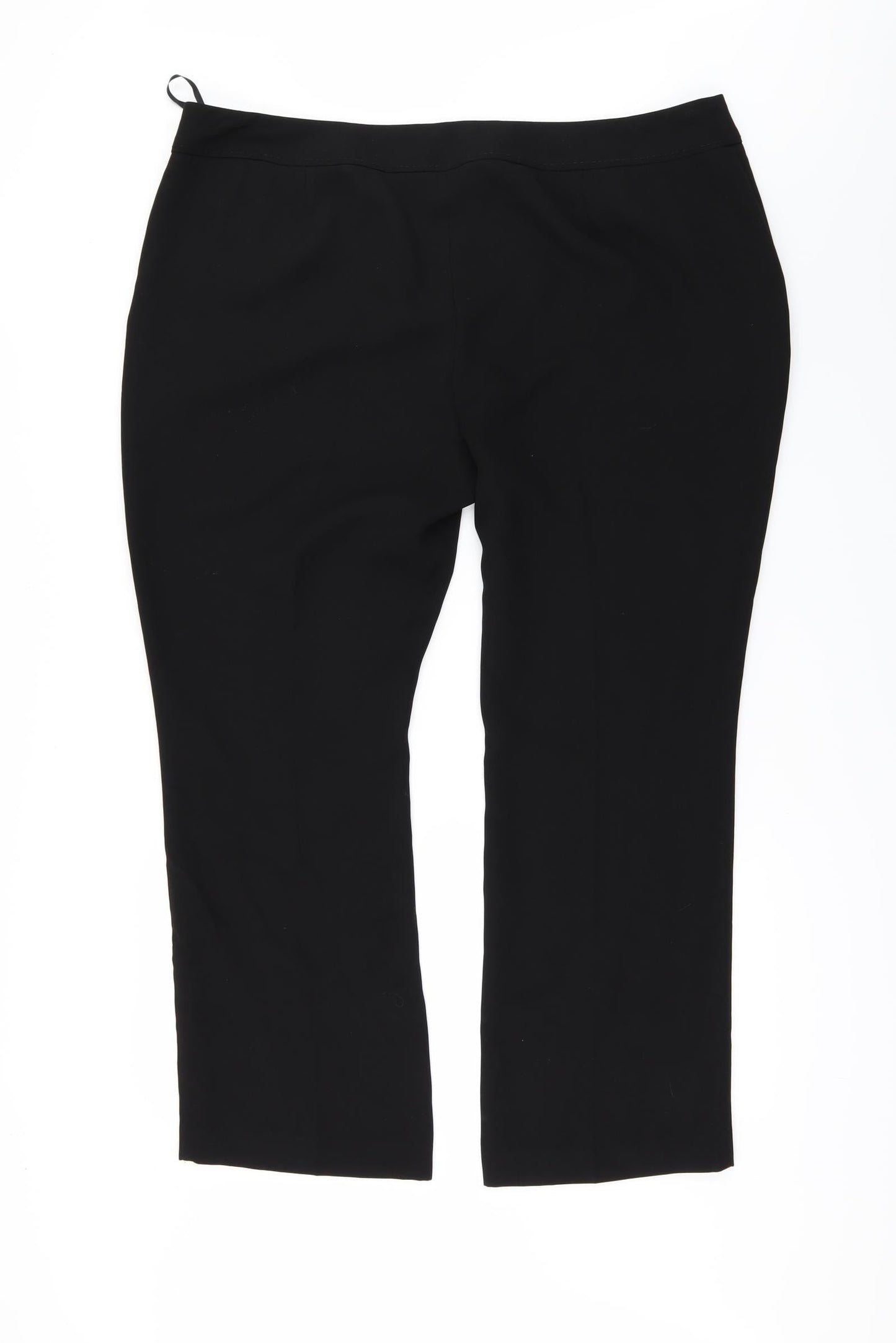 Papaya Womens Black   Trousers  Size 20 L29 in
