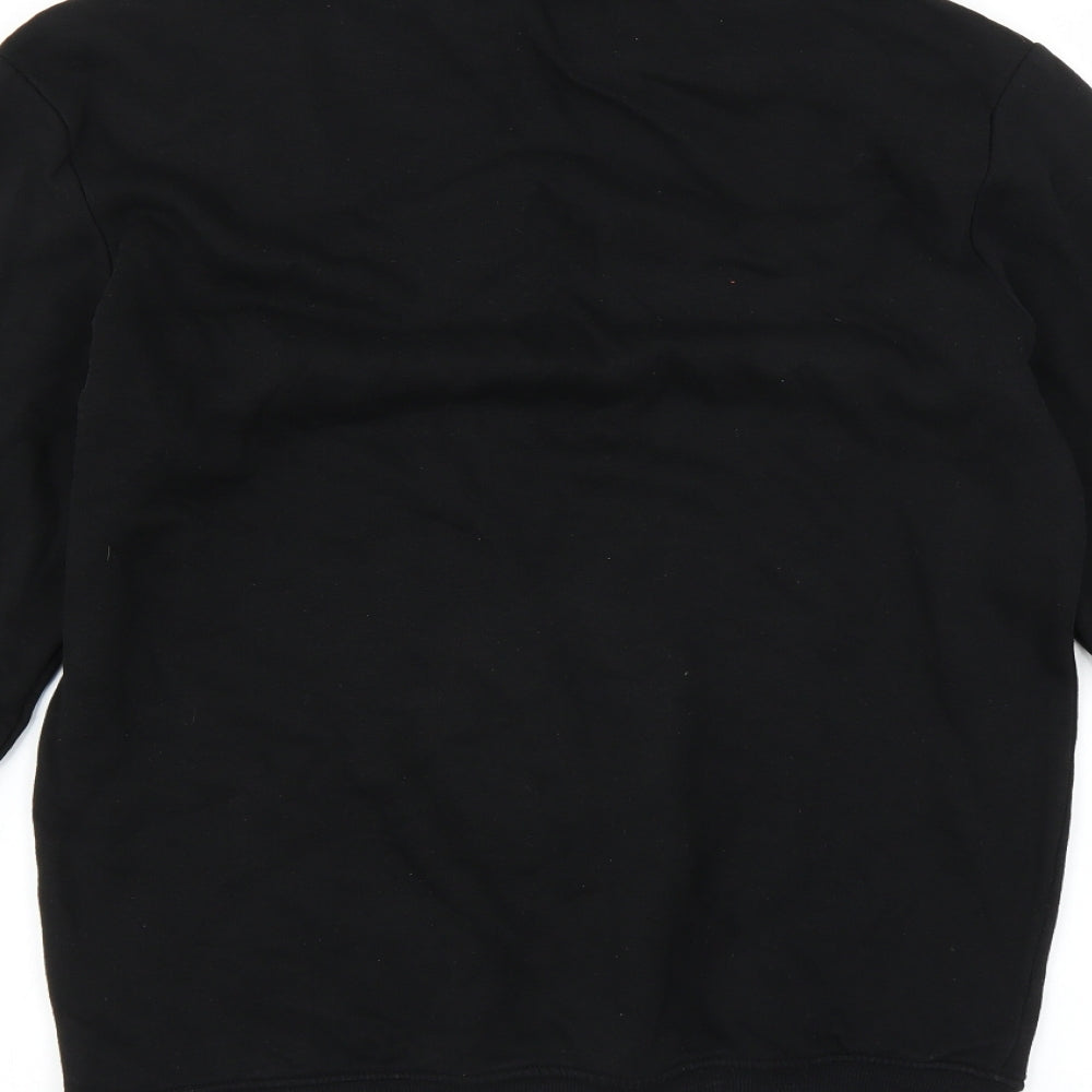 Divided by H&M Mens Black   Pullover Sweatshirt Size XS