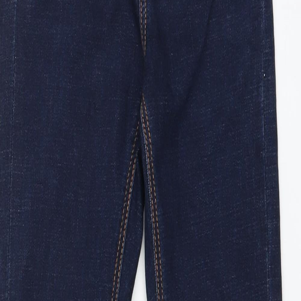 Stradivarius Womens Blue  Denim Skinny Jeans Size 4 L27 in - super high waist