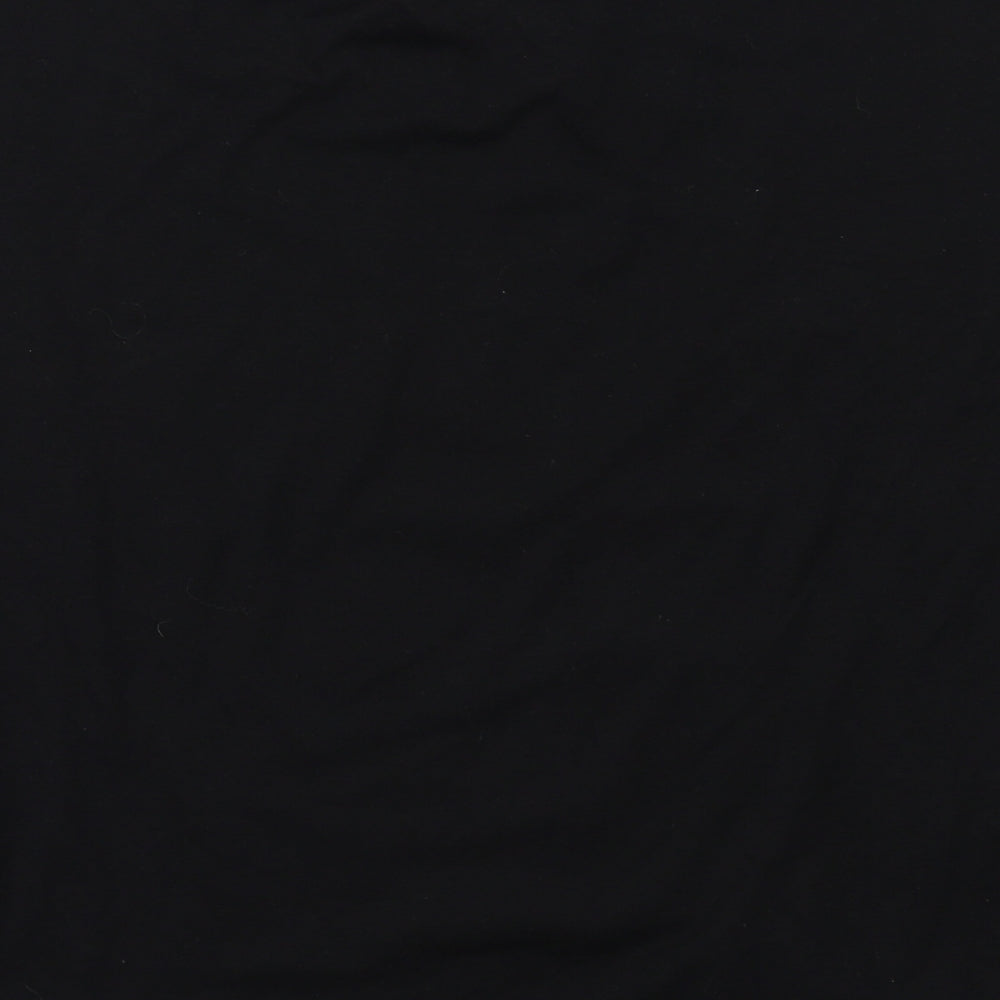 Tammy girl Girls Black Animal Print  Basic T-Shirt Size 11-12 Years