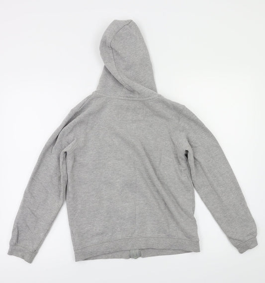Brooklyn Boys Grey   Full Zip Hoodie Size 12-13 Years