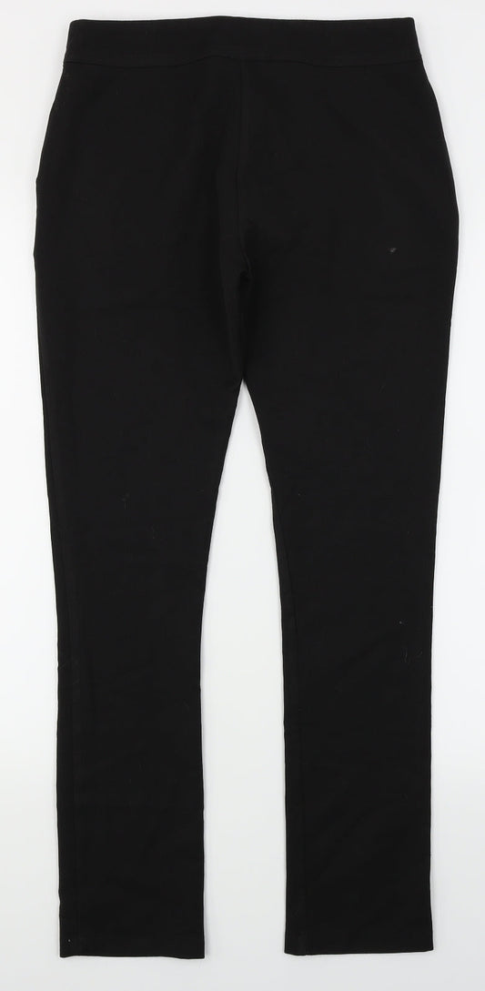Eager Womens Black   Dress Pants Trousers Size 8 L26 in