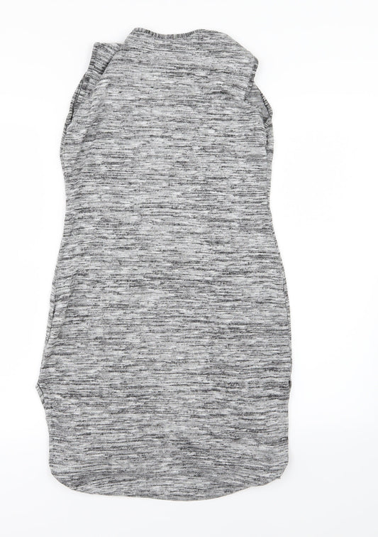Style plus Womens Grey  Jersey Basic Tank Size M