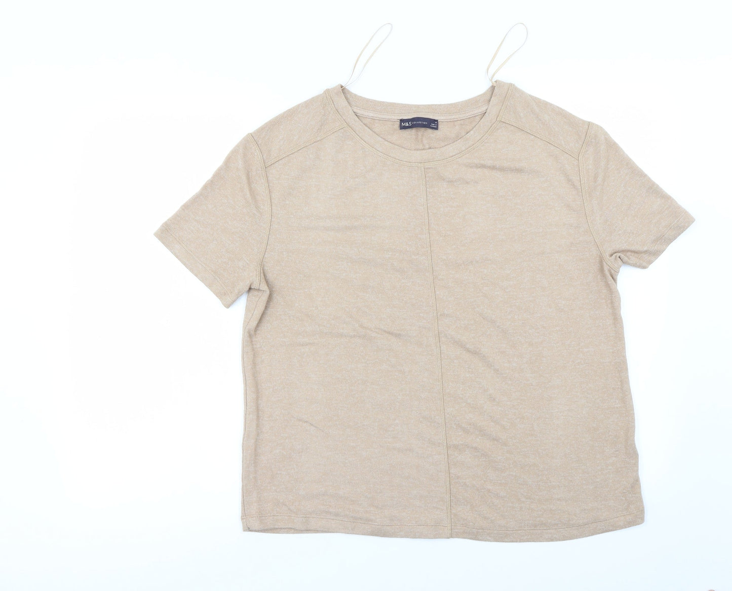 Marks and Spencer Womens Beige   Pullover Jumper Size M