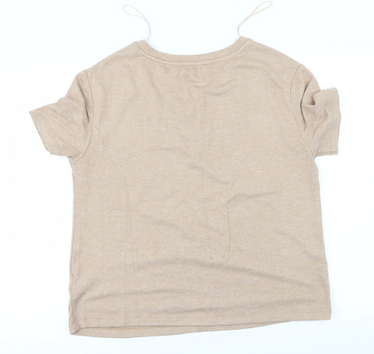 Marks and Spencer Womens Beige   Pullover Jumper Size M
