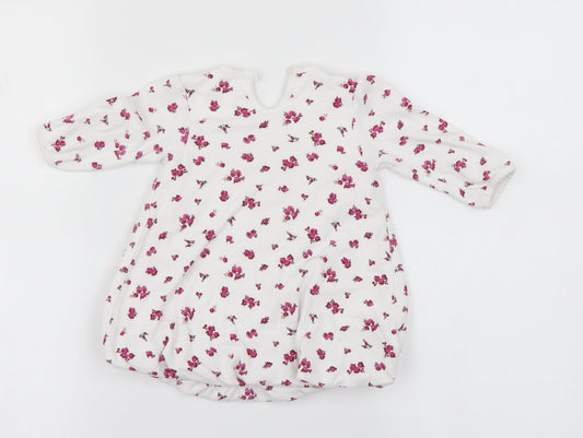 George Girls White   A-Line  Size 3-6 Months