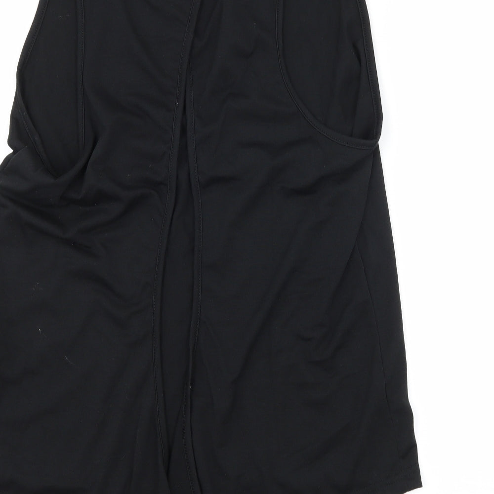 Preworn Womens Black  Jersey Basic Tank Size L