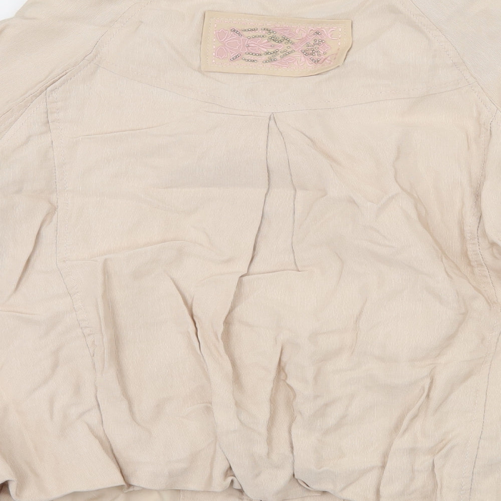 River Island Womens Ivory   Jacket  Size 12