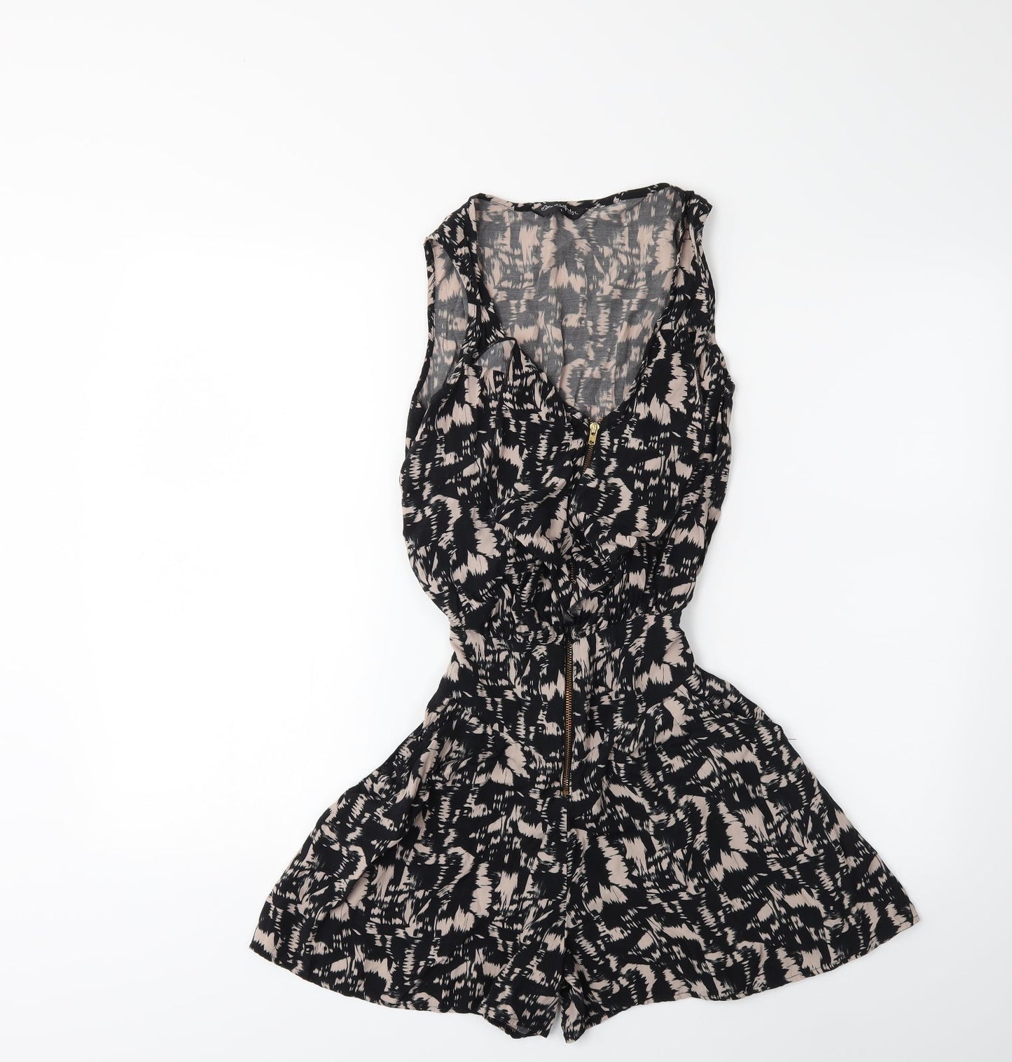 Miss Selfridge Womens Beige   Playsuit One-Piece Size 6