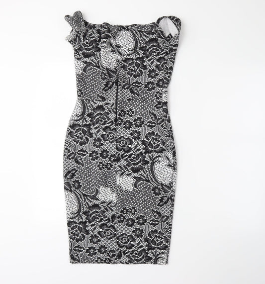 Preworn Womens Grey   Bodycon  Size S