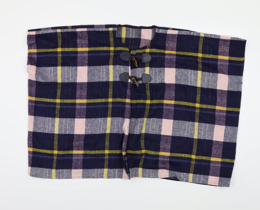 Morrison's Womens Blue Plaid  Jacket  Size 12
