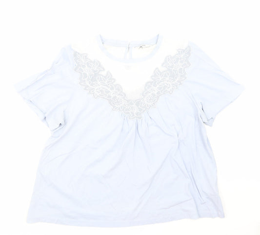 NEXT Womens Blue   Basic T-Shirt Size 14