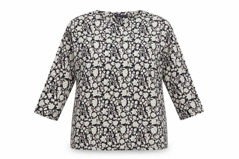 Marks & Spencer Womens Multicoloured Floral Knit Pullover Jumper Size 16