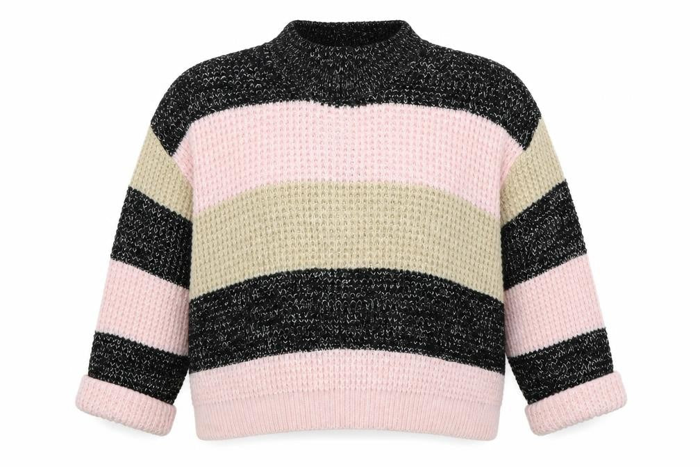 Next Womens Multicoloured  Knit Pullover Jumper Size M  - Oversized