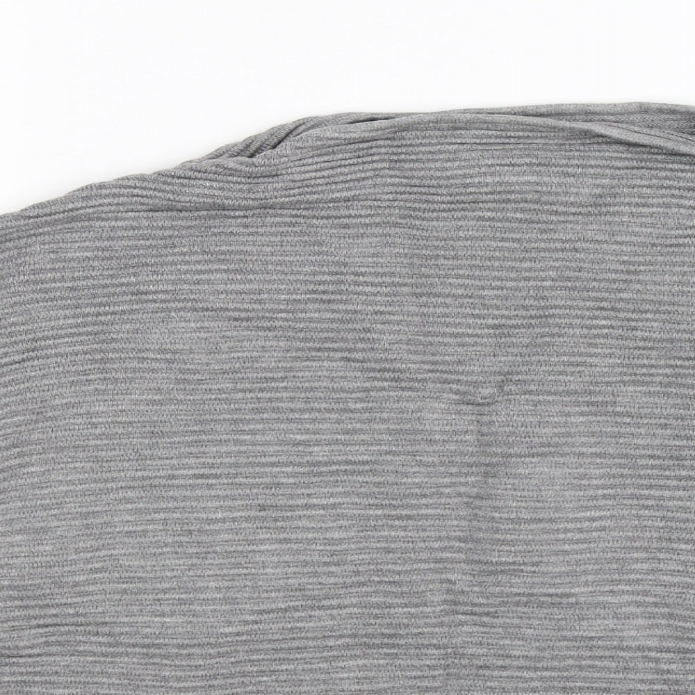 H&M Womens Grey  Knit Pullover Jumper Size M