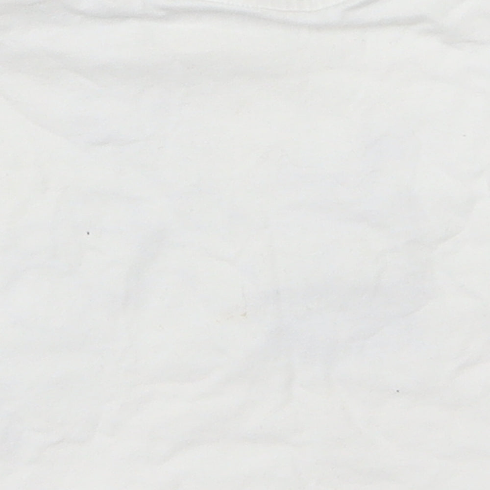 Marks and Spencer Boys White   Basic T-Shirt Size 0-3 Months  - Cars