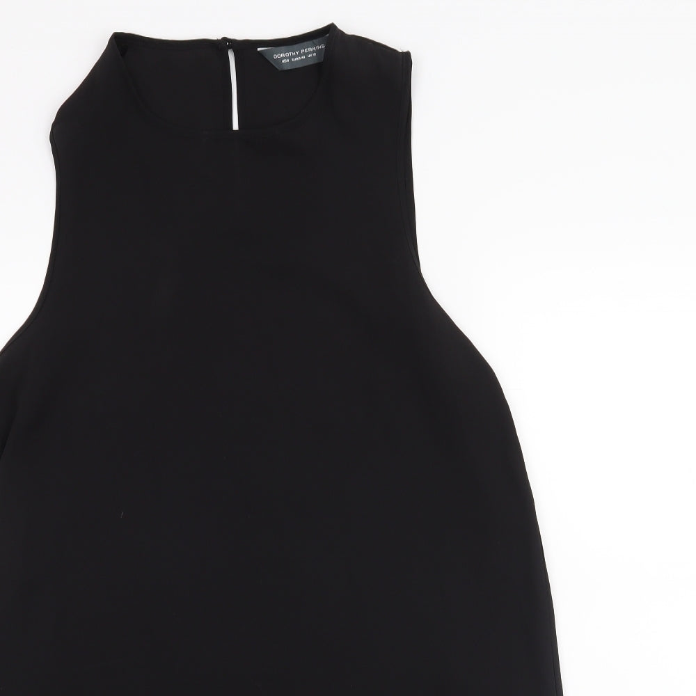 Dorothy Perkins Womens Black   Basic Tank Size 12