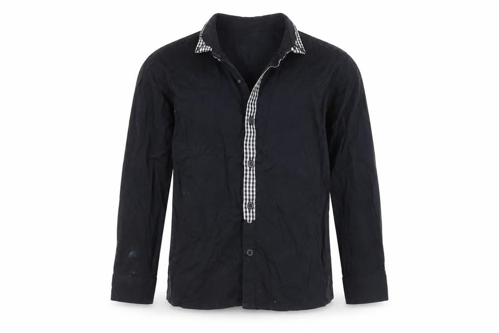 NEXT Boys Black   Basic Button-Up Size 4-5 Years