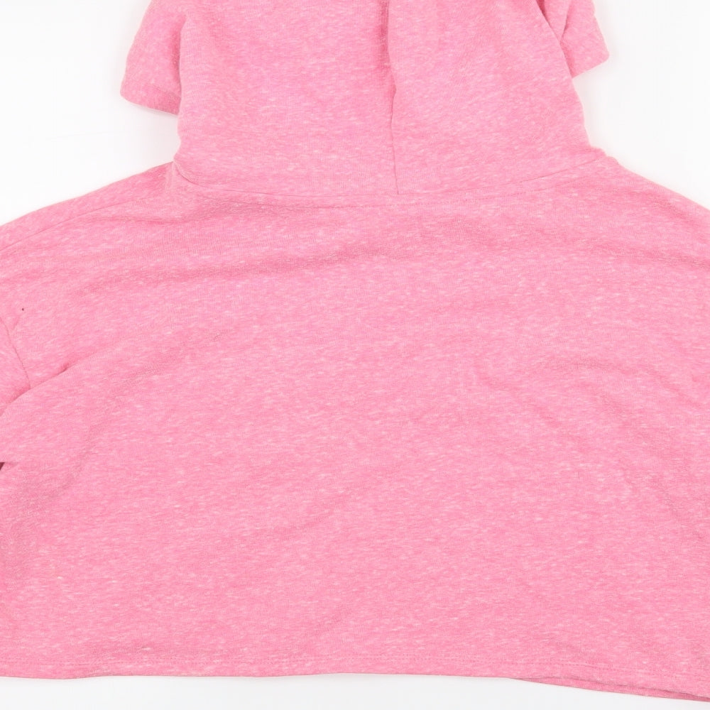 H&M Womens Pink   Pullover Hoodie Size S