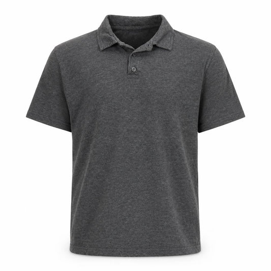 Studio Mens Grey    Polo Size L