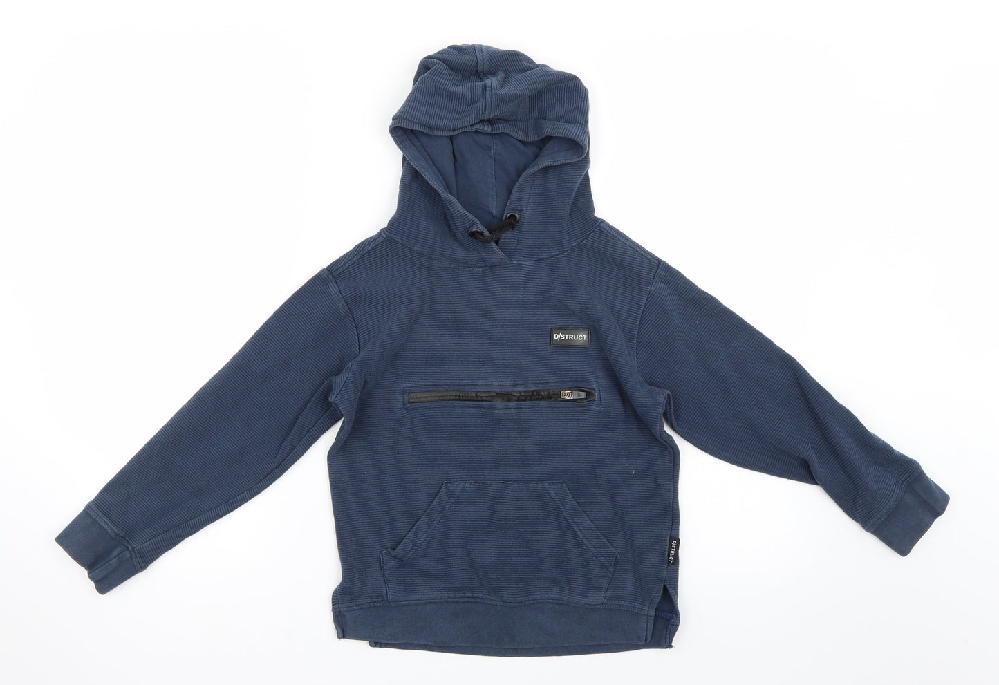 D/struct Boys Blue   Pullover Hoodie Size 9-10 Years