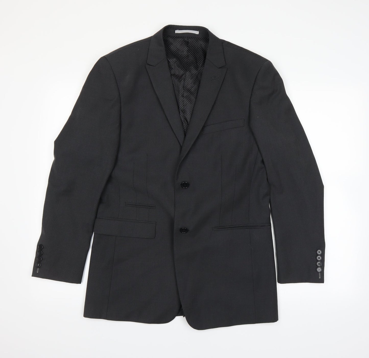 Scopes Mens Grey   Jacket Suit Jacket Size 36