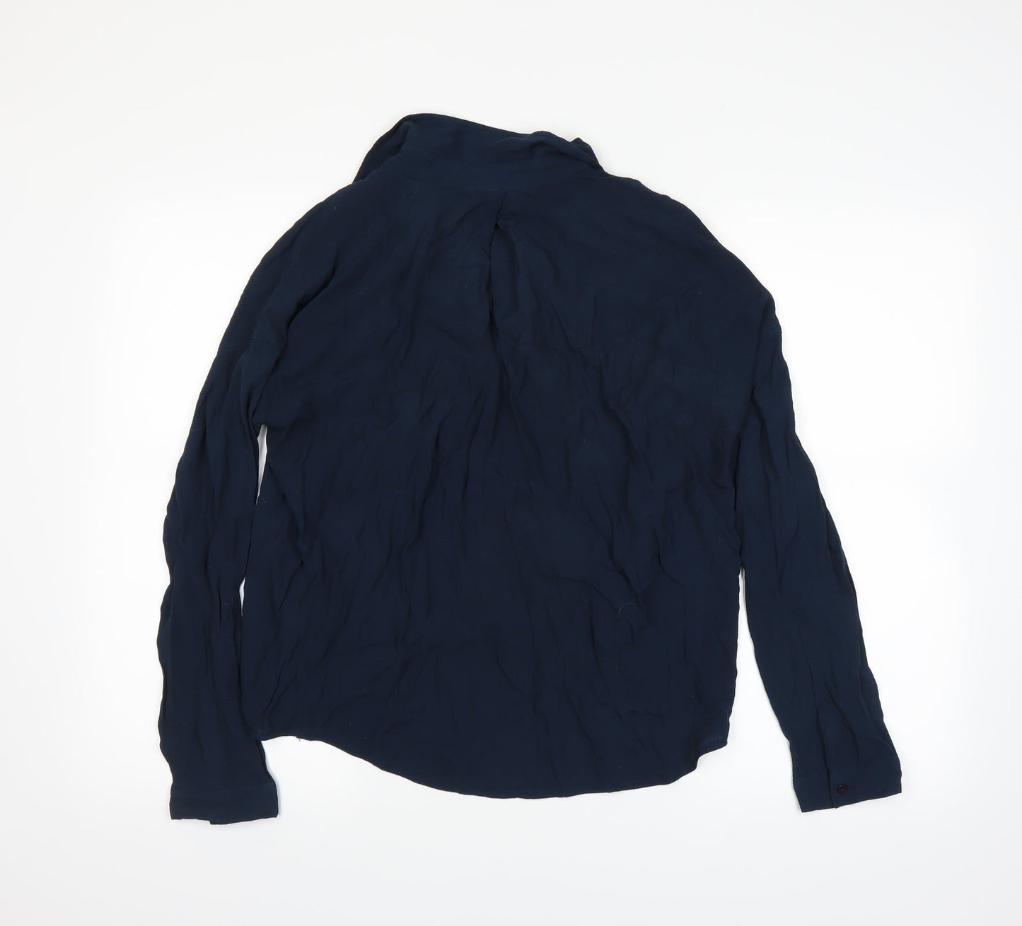 Preworn Womens Blue   Basic Button-Up Size M