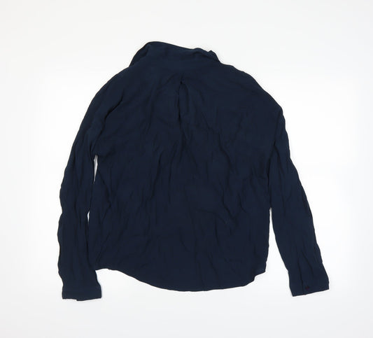 Preworn Womens Blue   Basic Button-Up Size M