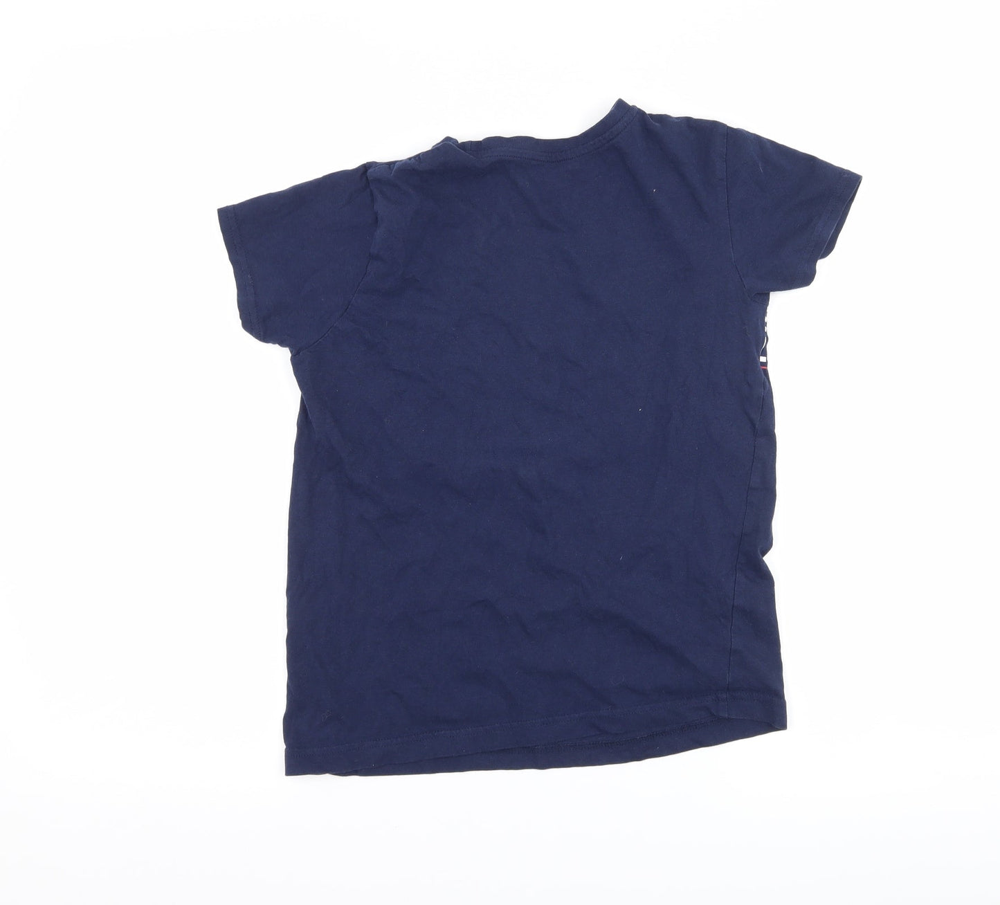 Primark Boys Blue   Basic T-Shirt Size 9-10 Years  - slogan