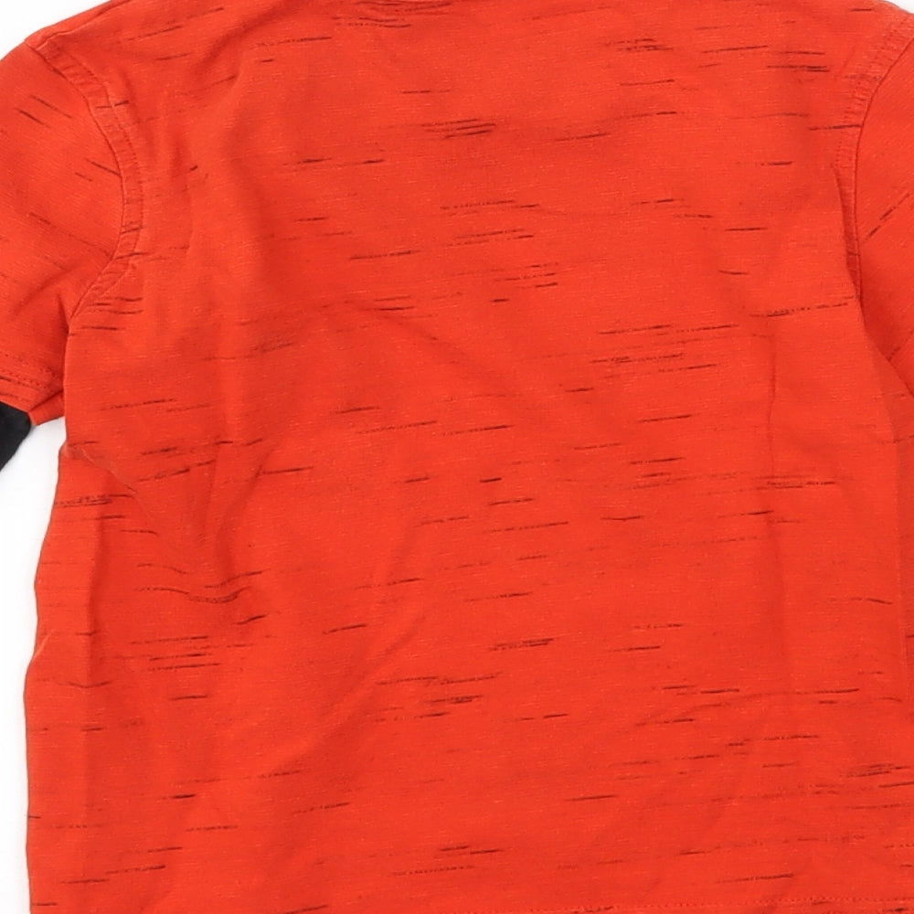 George Boys Red  Jersey Basic T-Shirt Size 3-4 Years