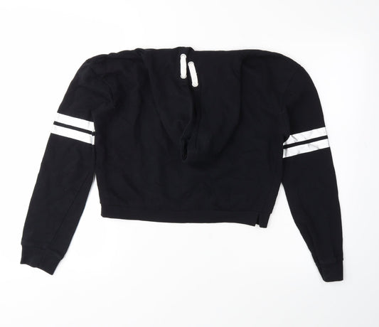 Miss E-vie Girls Black   Pullover Hoodie Size 13-14 Years