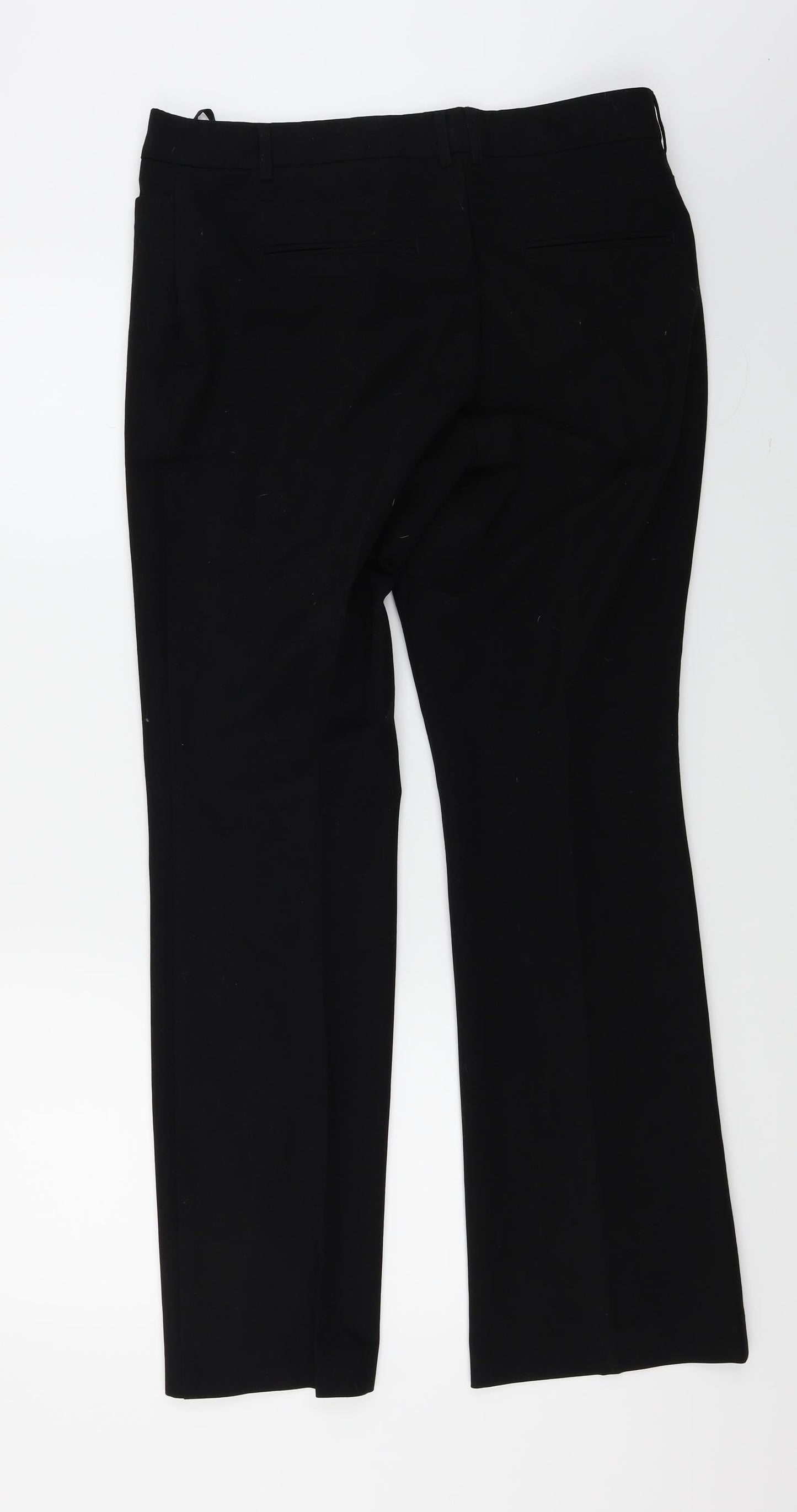 NEXT Womens Black   Trousers  Size 12 L28 in