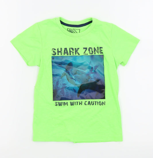 Urban Department Boys Green   Basic T-Shirt Size 4 Years