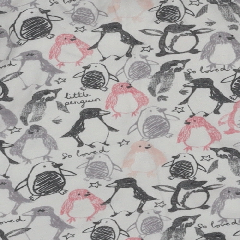 George  Ivory Animal Print  Basic T-Shirt Size 12-18 Months
